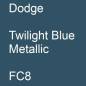 Preview: Dodge, Twilight Blue Metallic, FC8.